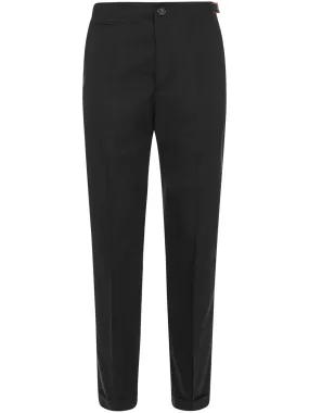 Alexander McQueen Mid-Rise Cropped Chinos