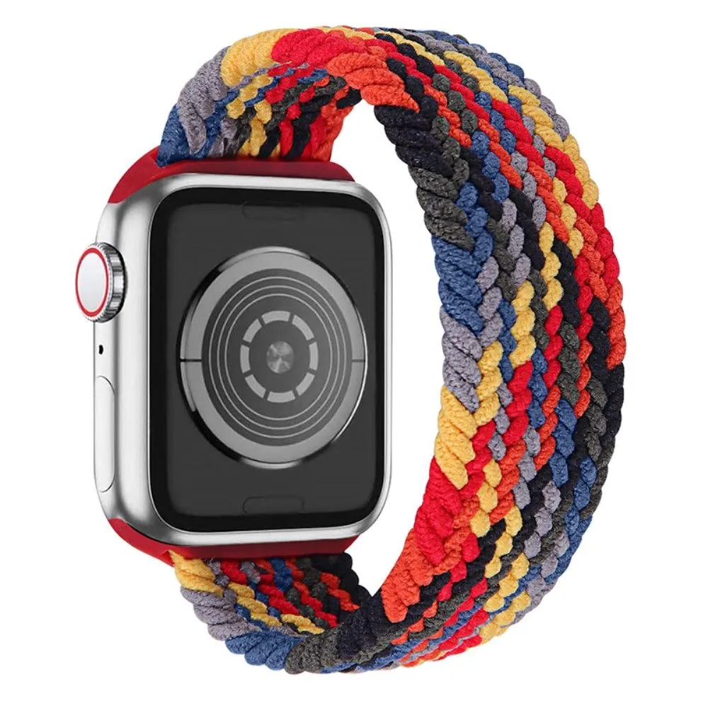 Apple Watch (45mm) elastic watch strap - Colorful Black / Size: M