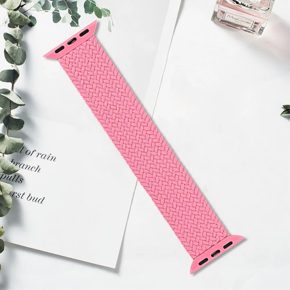 Apple Watch (45mm) elastic watch strap - Pink / Size: M