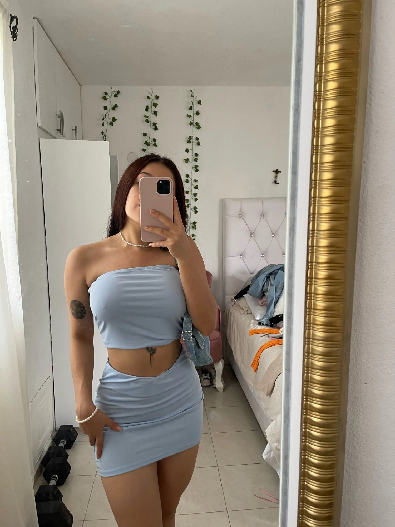 Beau Strapless Bodycon Set