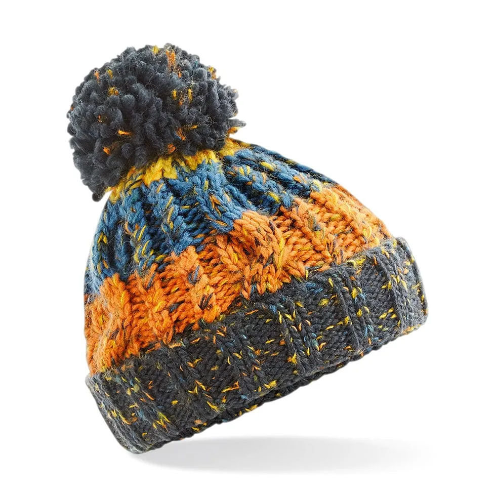 Beechfield Children's Corkscrew Pom Pom Beanie