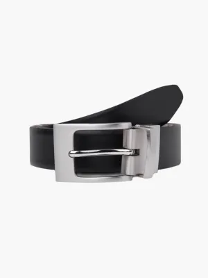 Black & Brown Leather Reversible Belt