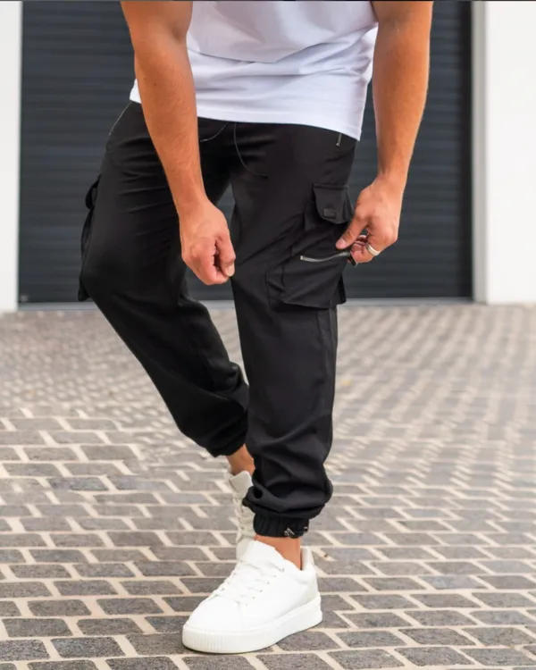 Black Cargo Pants V2