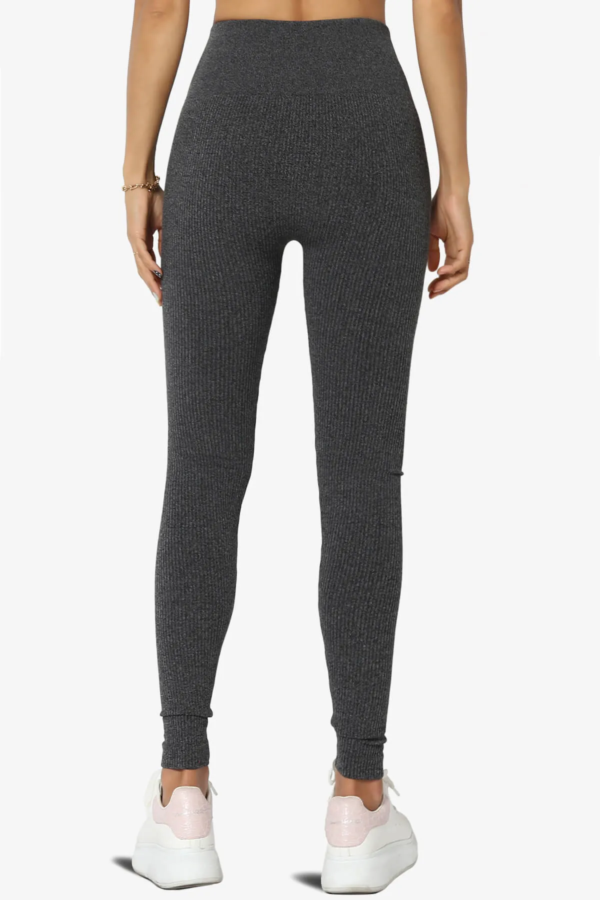 Blossoms Thermal Ribbed Seamless Leggings