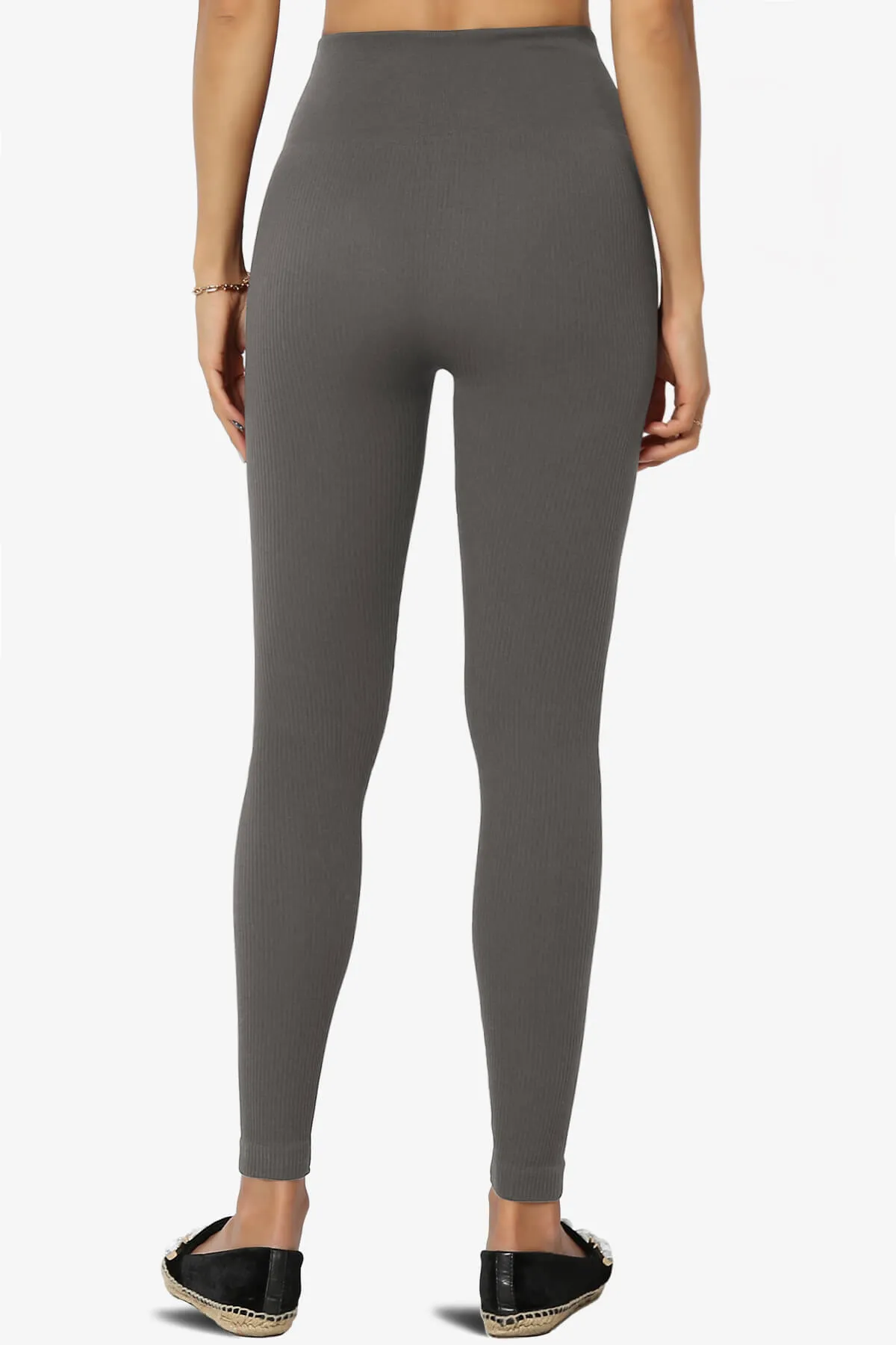 Blossoms Thermal Ribbed Seamless Leggings