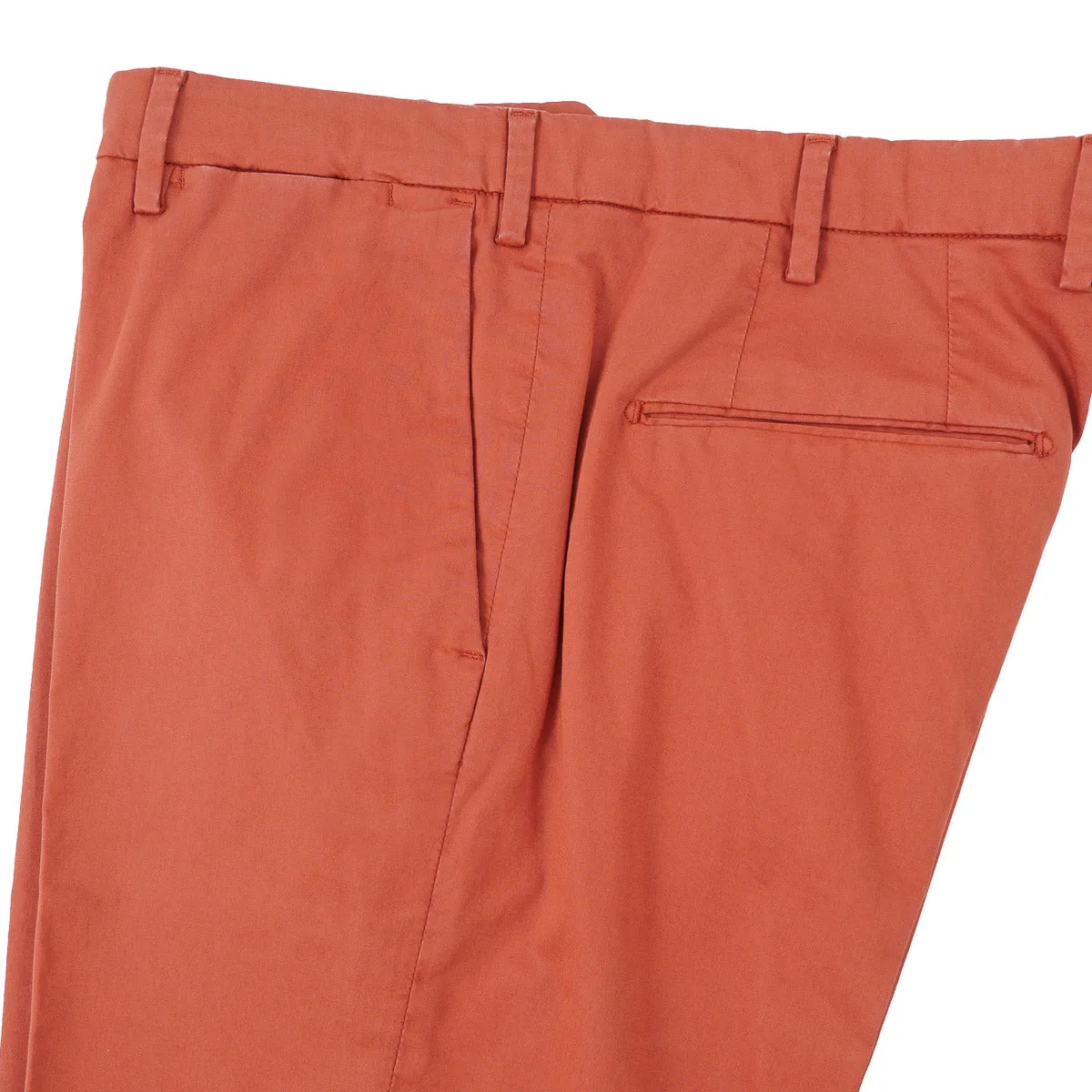 Boglioli Slim-Fit Washed Cotton Pants