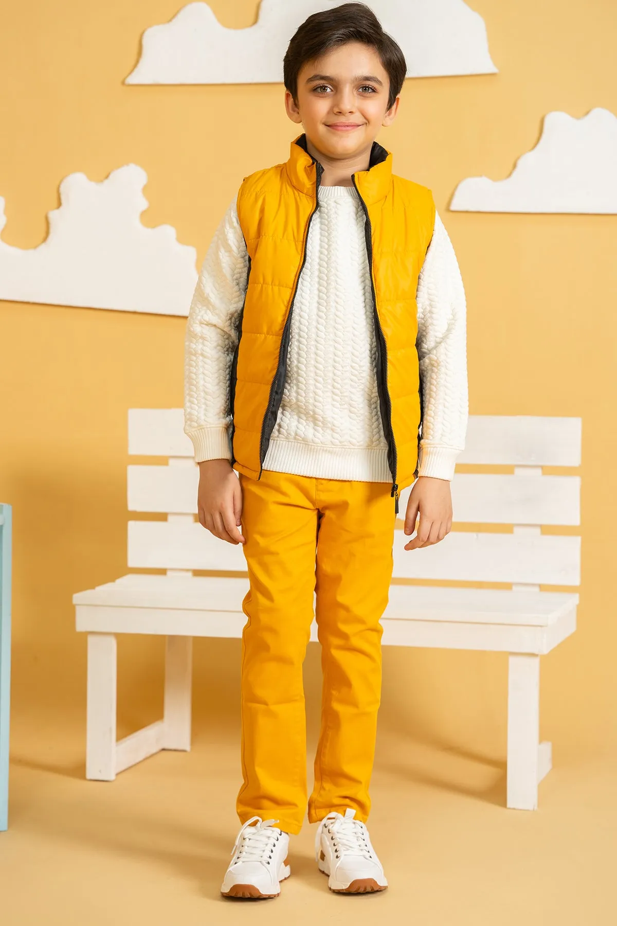 Boys FARROW Twill Straight Pant