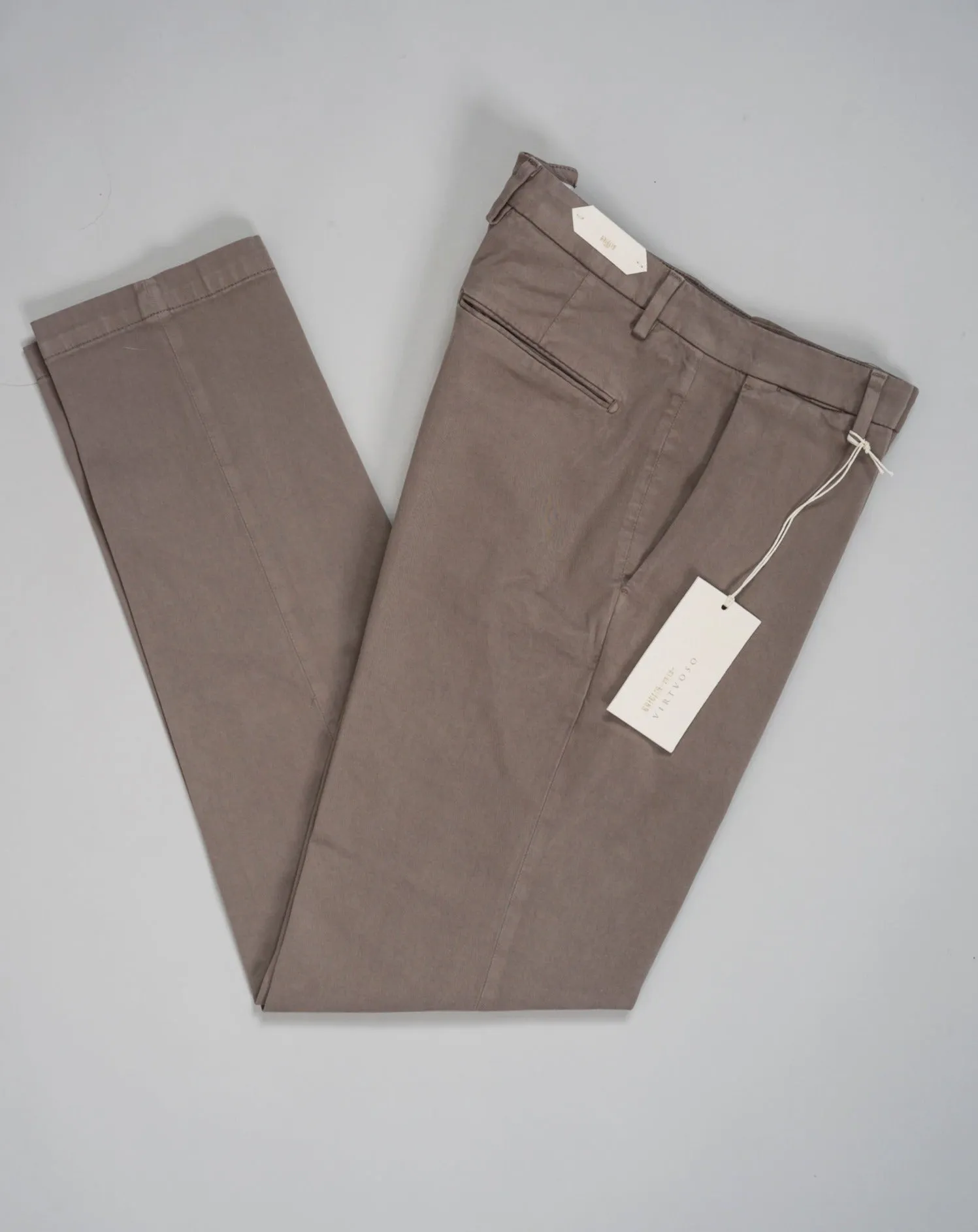 Briglia Garment Dyed Cotton Chinos / Taupe