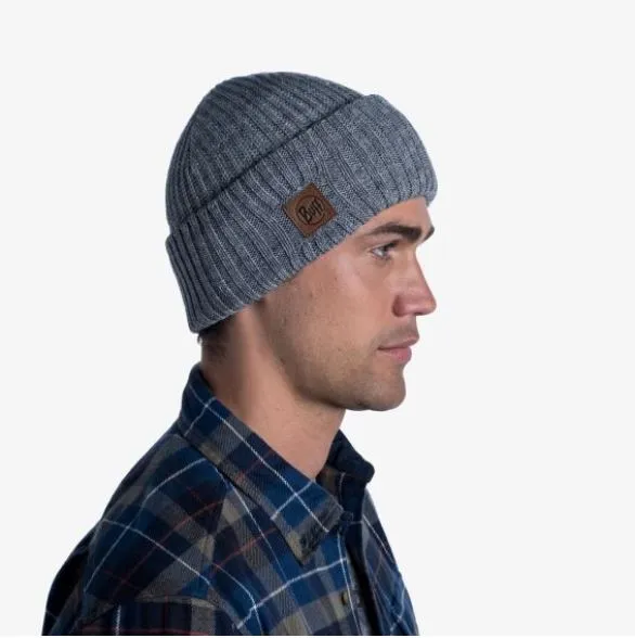 BUFF Knit Hat Rutger Melange Grey