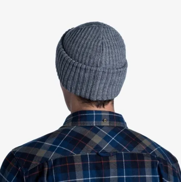 BUFF Knit Hat Rutger Melange Grey