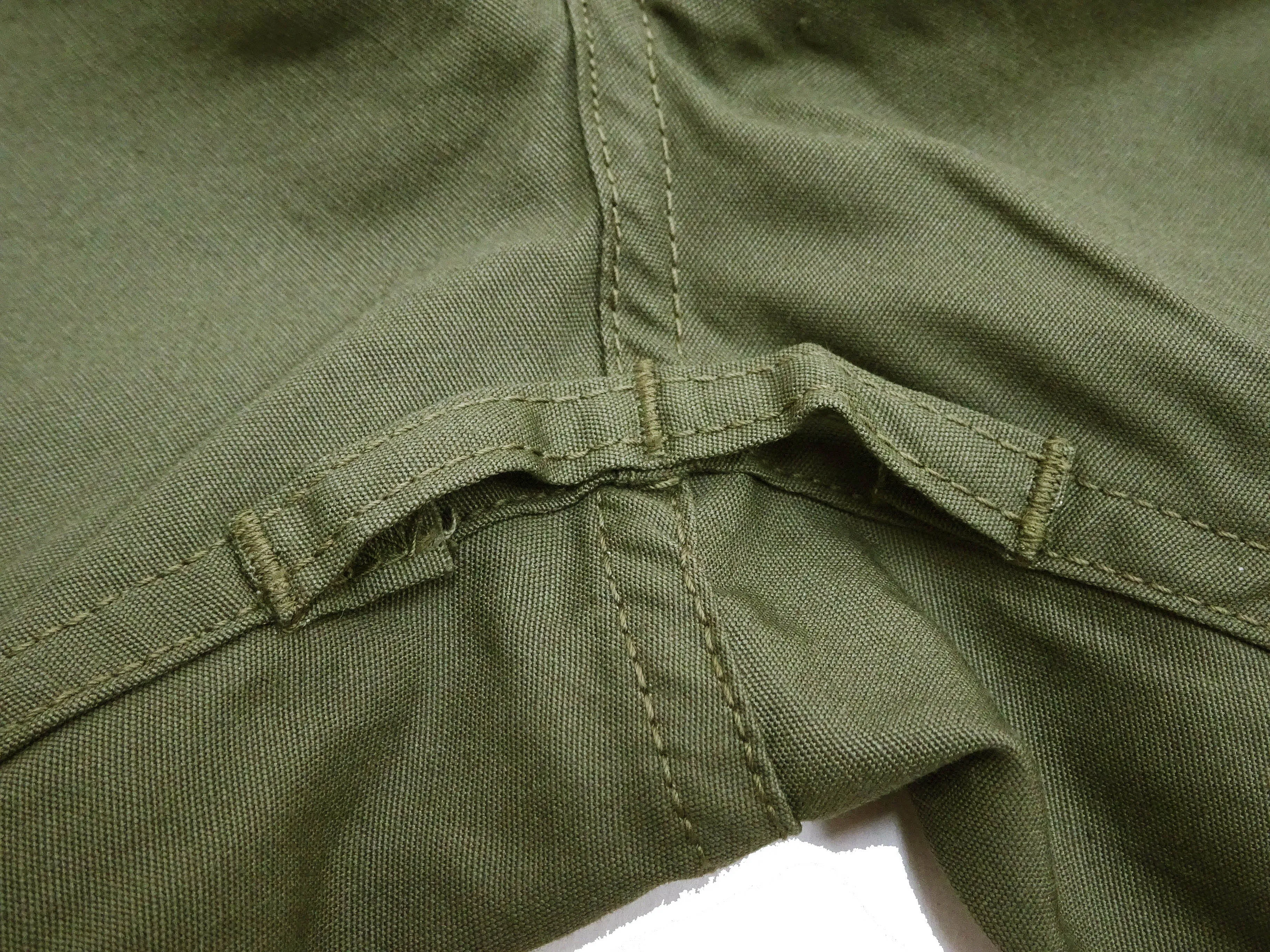 Buzz Rickson Cargo Pants Men's Reproduction of US Army Vietnam Tropical Jungle Trouser BR40927 Olive