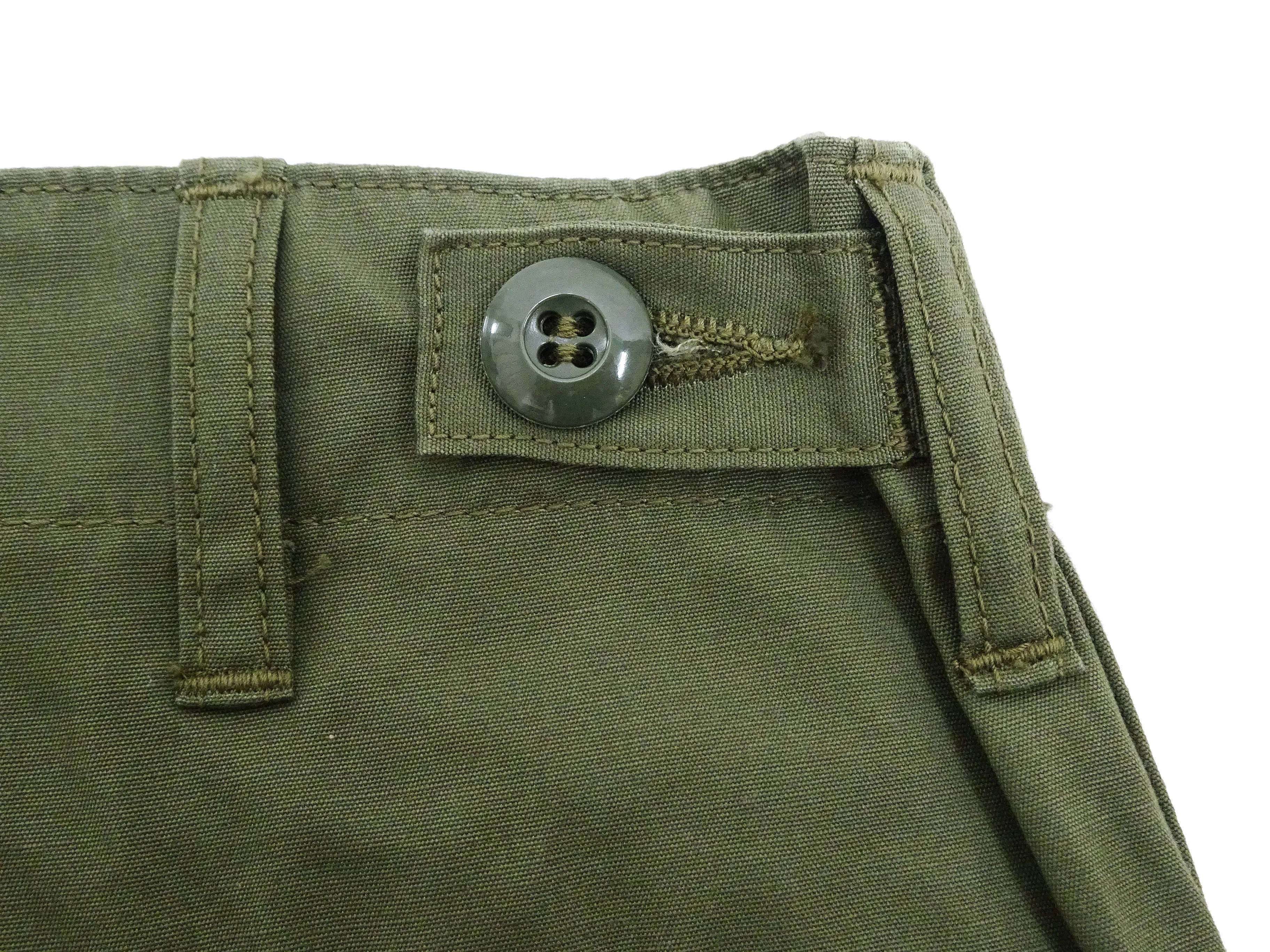 Buzz Rickson Cargo Shorts Men's Knee-Length Version of the US Army Vietnam Tropical Jungle Trousers BR51907 Olive