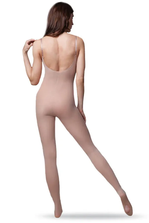 CAPEZIO 1811WULTRASOFT CONVERTIBLE BODY TIGHT WITH CLEAR STRAPS