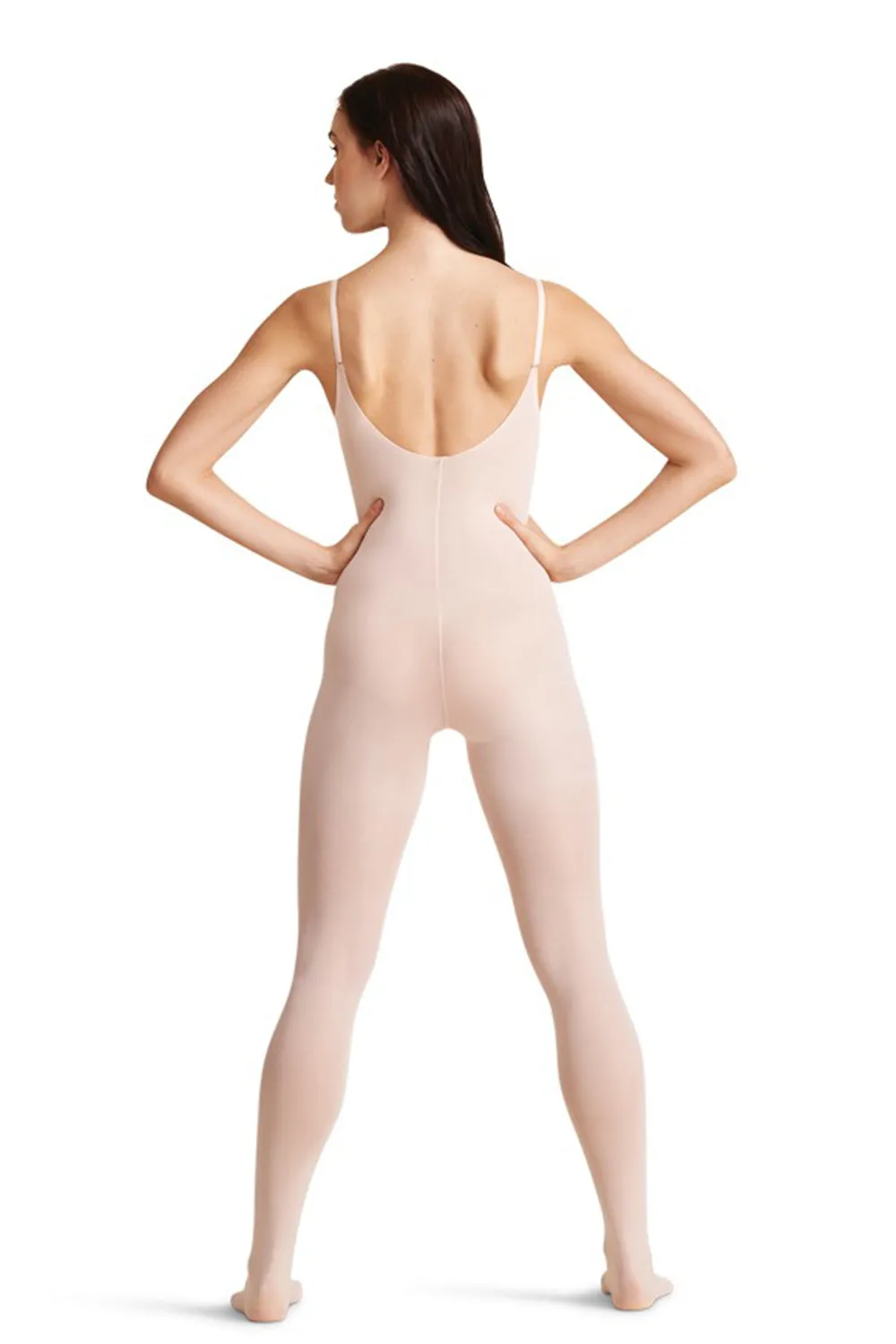 CAPEZIO 1811WULTRASOFT CONVERTIBLE BODY TIGHT WITH CLEAR STRAPS