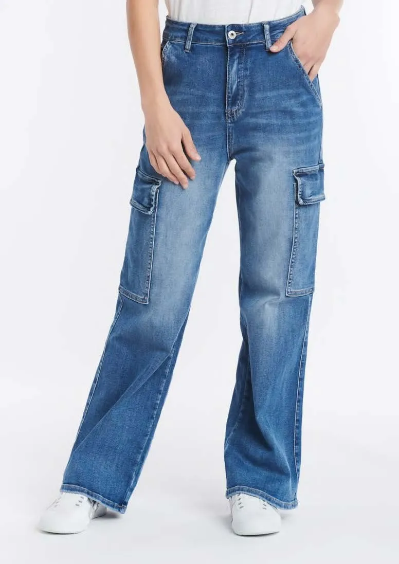 Cargo Denim Jeans