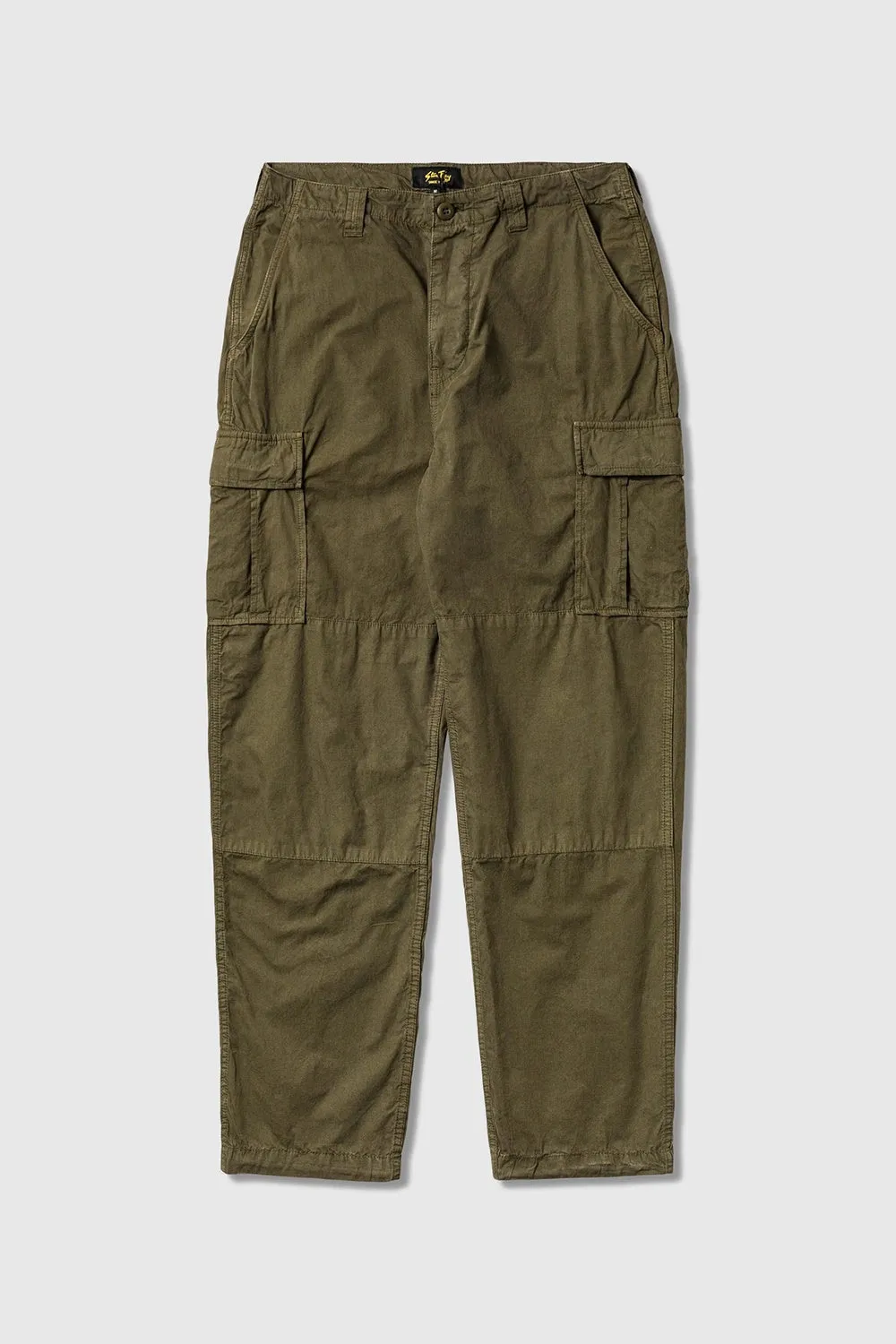 Cargo Pant - Olive Poplin