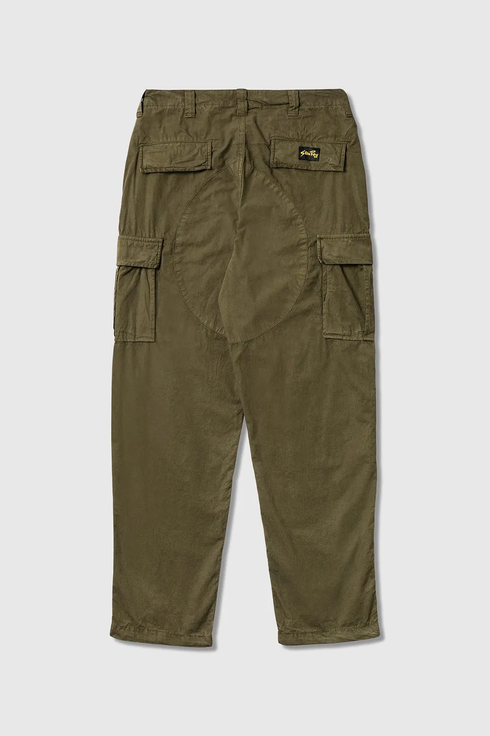 Cargo Pant - Olive Poplin