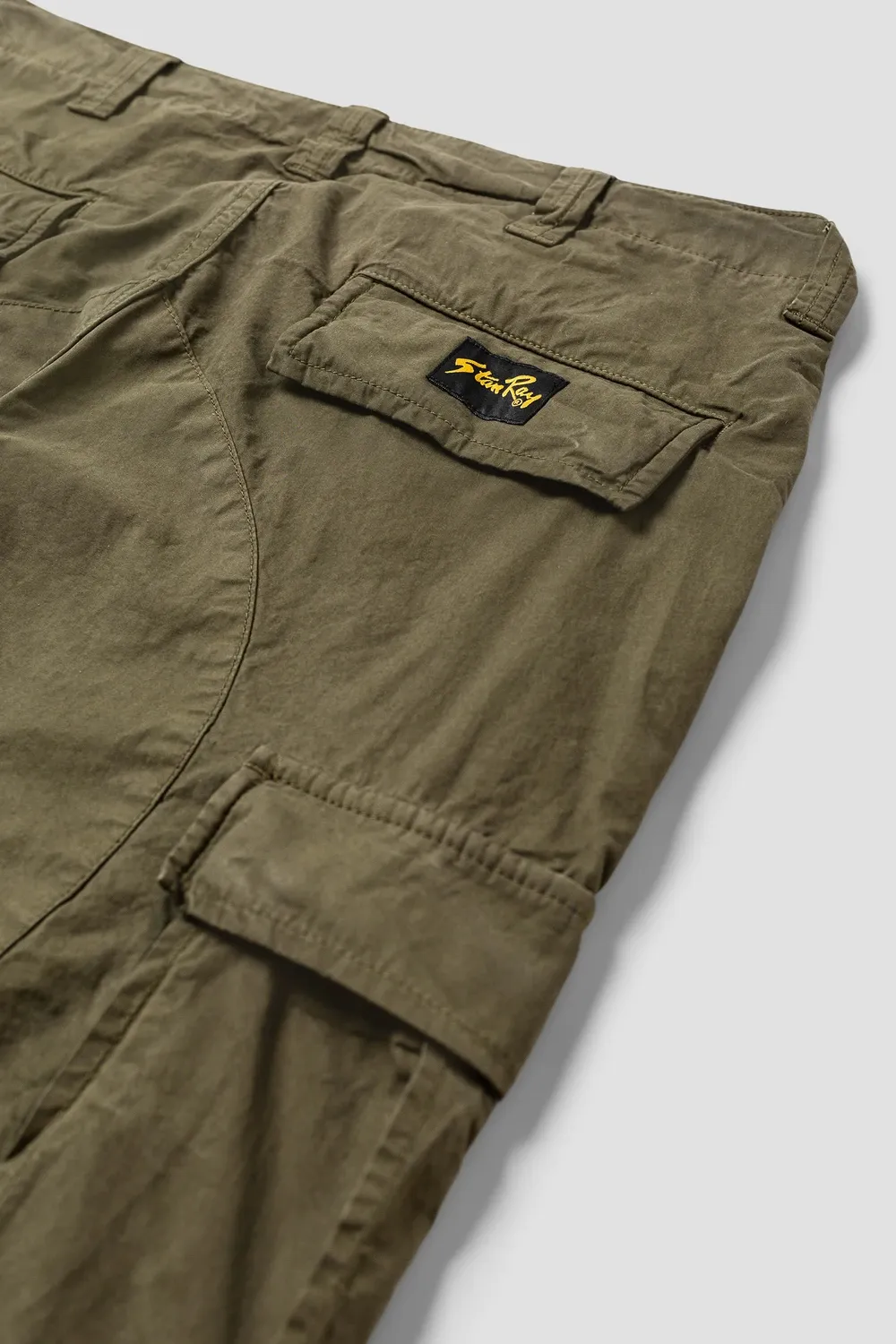 Cargo Pant - Olive Poplin