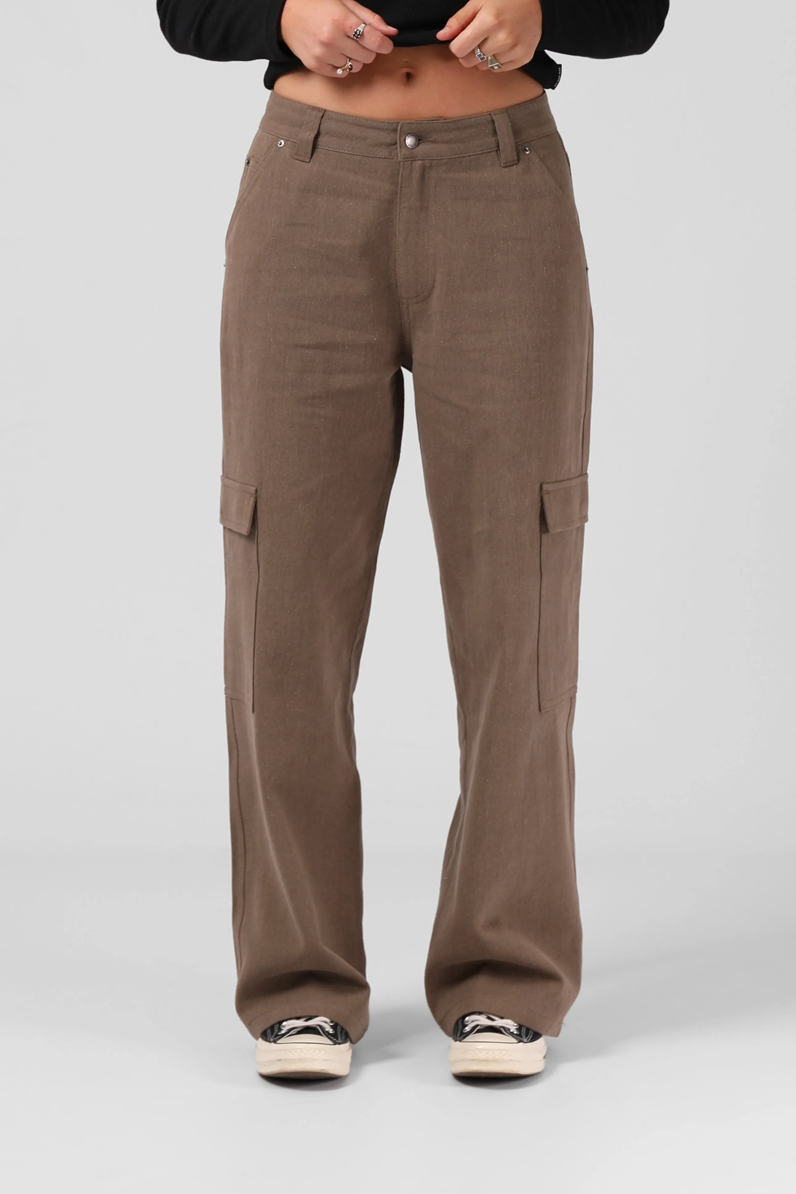 Cargo Pant - Taupe Grey