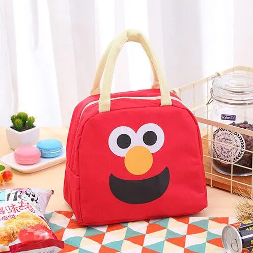 Cartoon Animal Duck Lunch Bag Portable Insulated Cooler Bags Thermal Food Picnic Lunch Bags Women Kids Lunch Box Bag Tote