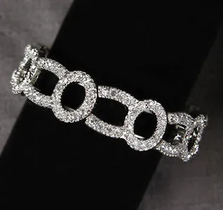 Chain Link Bridal Bracelet