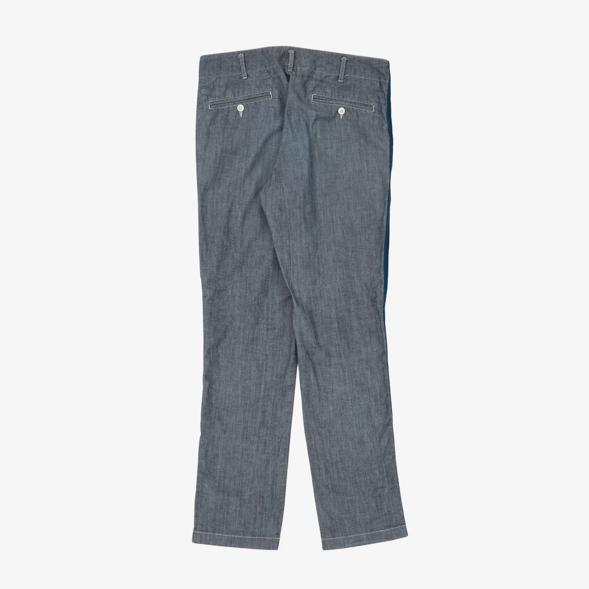 Chambray Side Stripe Chinos