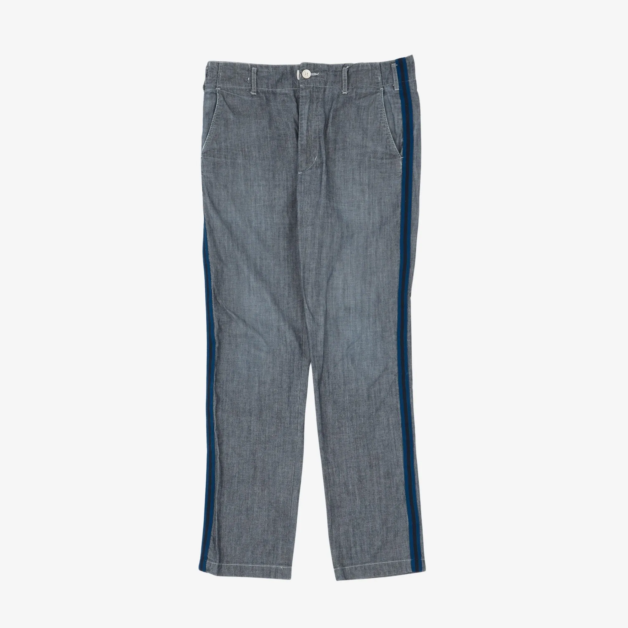 Chambray Side Stripe Chinos