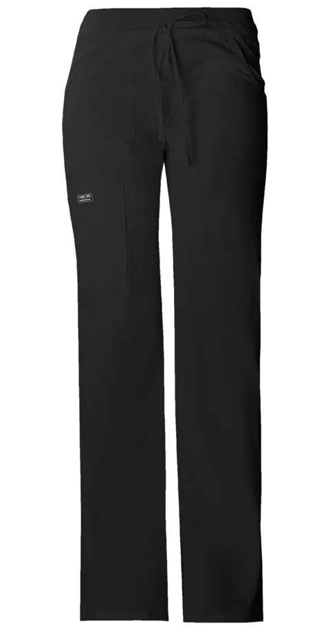 Cherokee WW Core Stretch Women's Drawstring Cargo Scrub Pant 24001