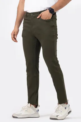 Classic Five Pocket Twill Pant