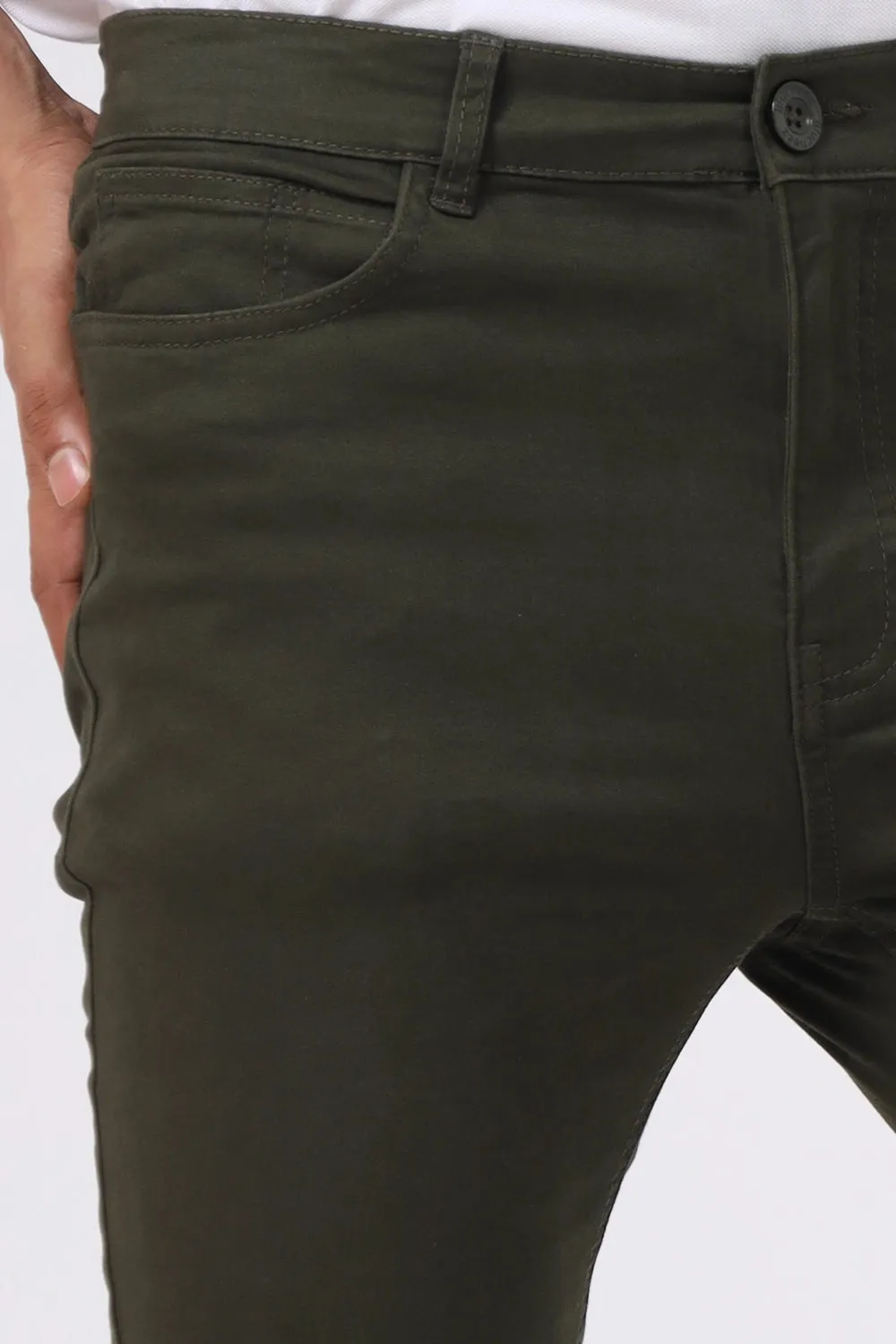 Classic Five Pocket Twill Pant