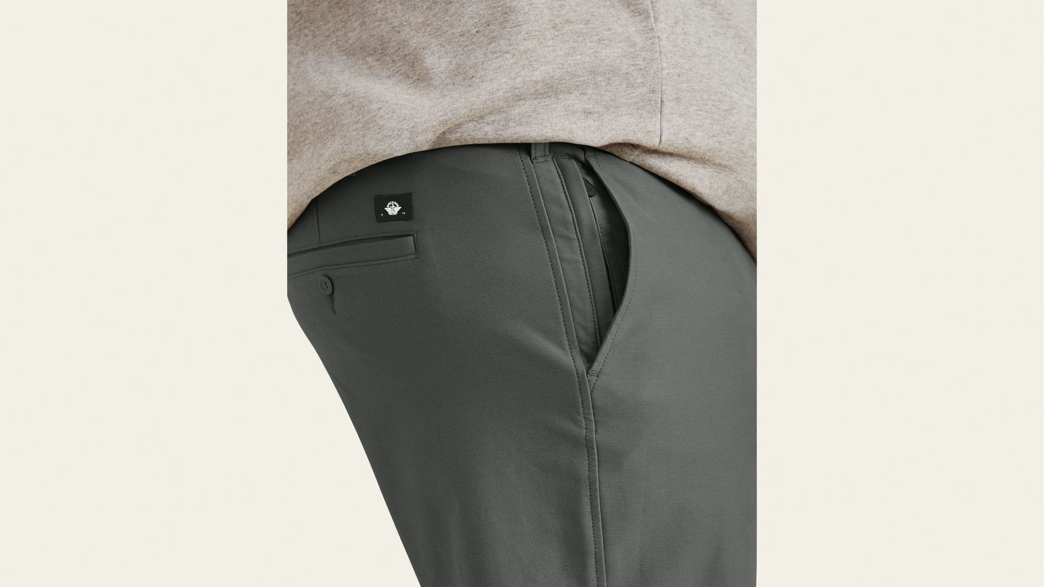 Comfort Knit Chinos, Straight Fit (Big and Tall)