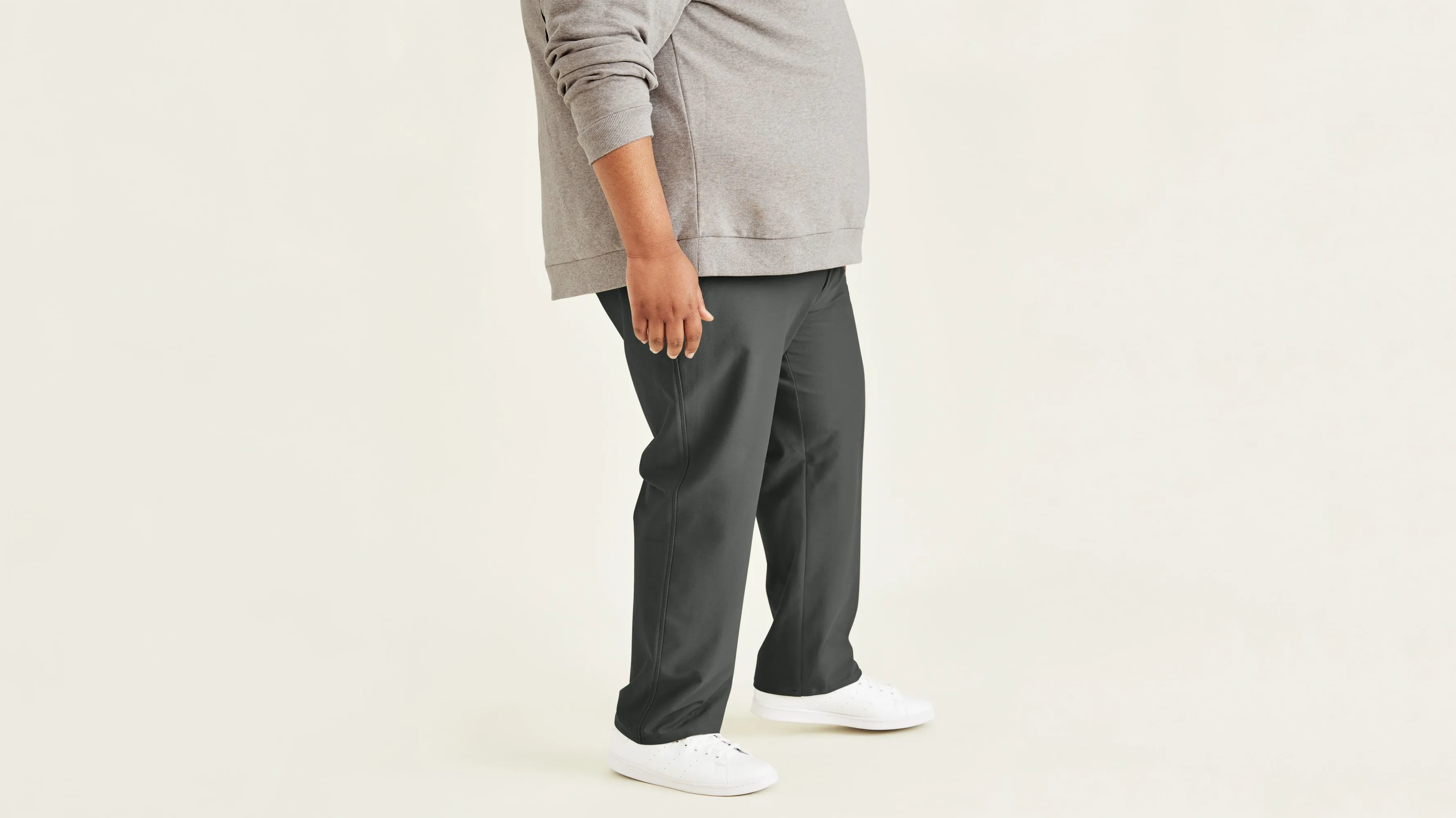 Comfort Knit Chinos, Straight Fit (Big and Tall)