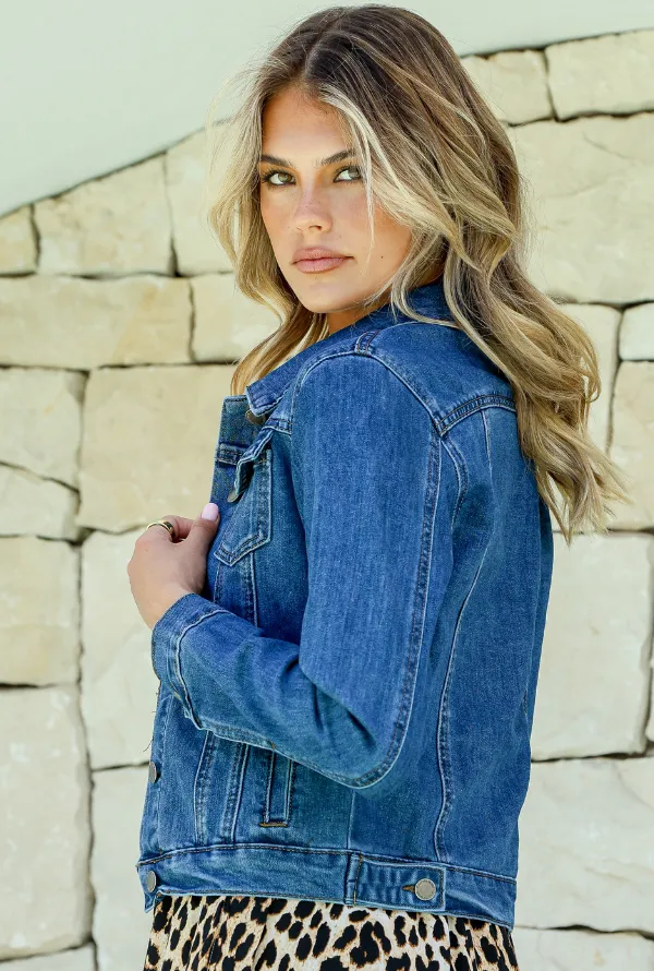 Country Denim Jacket - Blue Denim