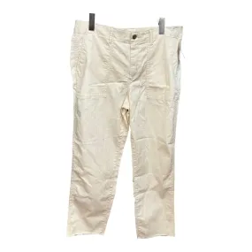 Cream Pants Chinos & Khakis Gap, Size 12