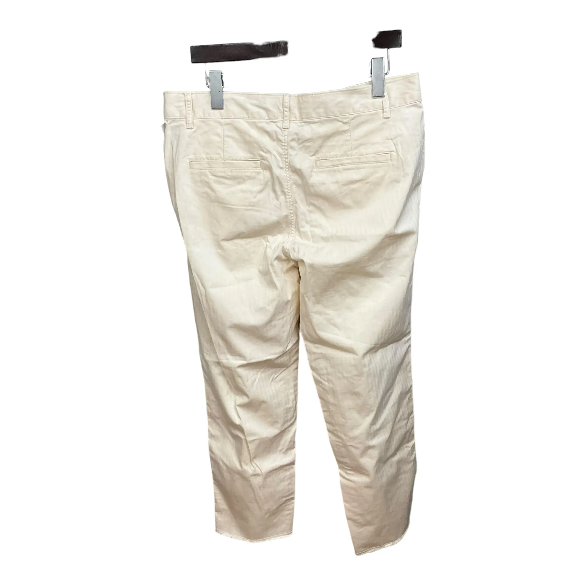 Cream Pants Chinos & Khakis Gap, Size 12