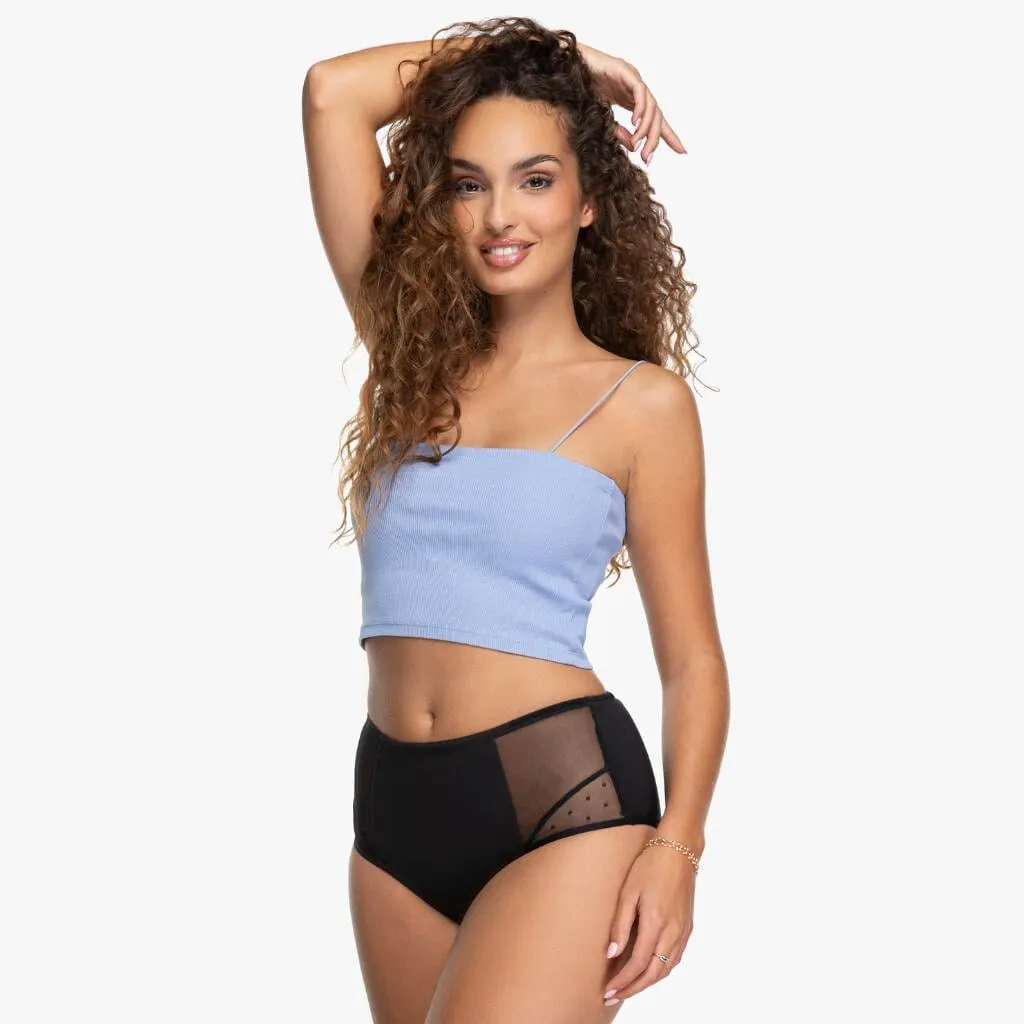 Culotte Menstruelle Taille Haute HONESTA Flux Moyen (Jour)