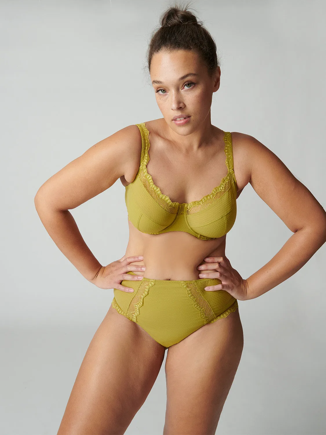 Culotte taille haute - Matcha