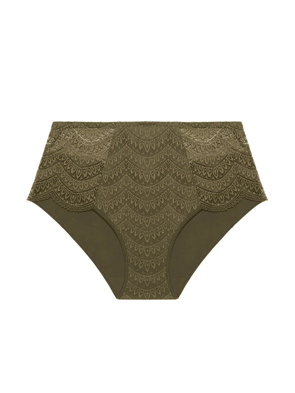 Culotte taille haute - Vert Aventure