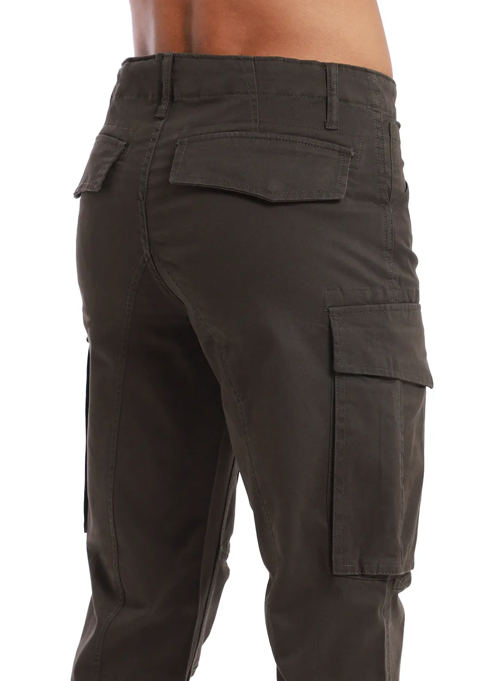 Dark Olive Cargo Pant