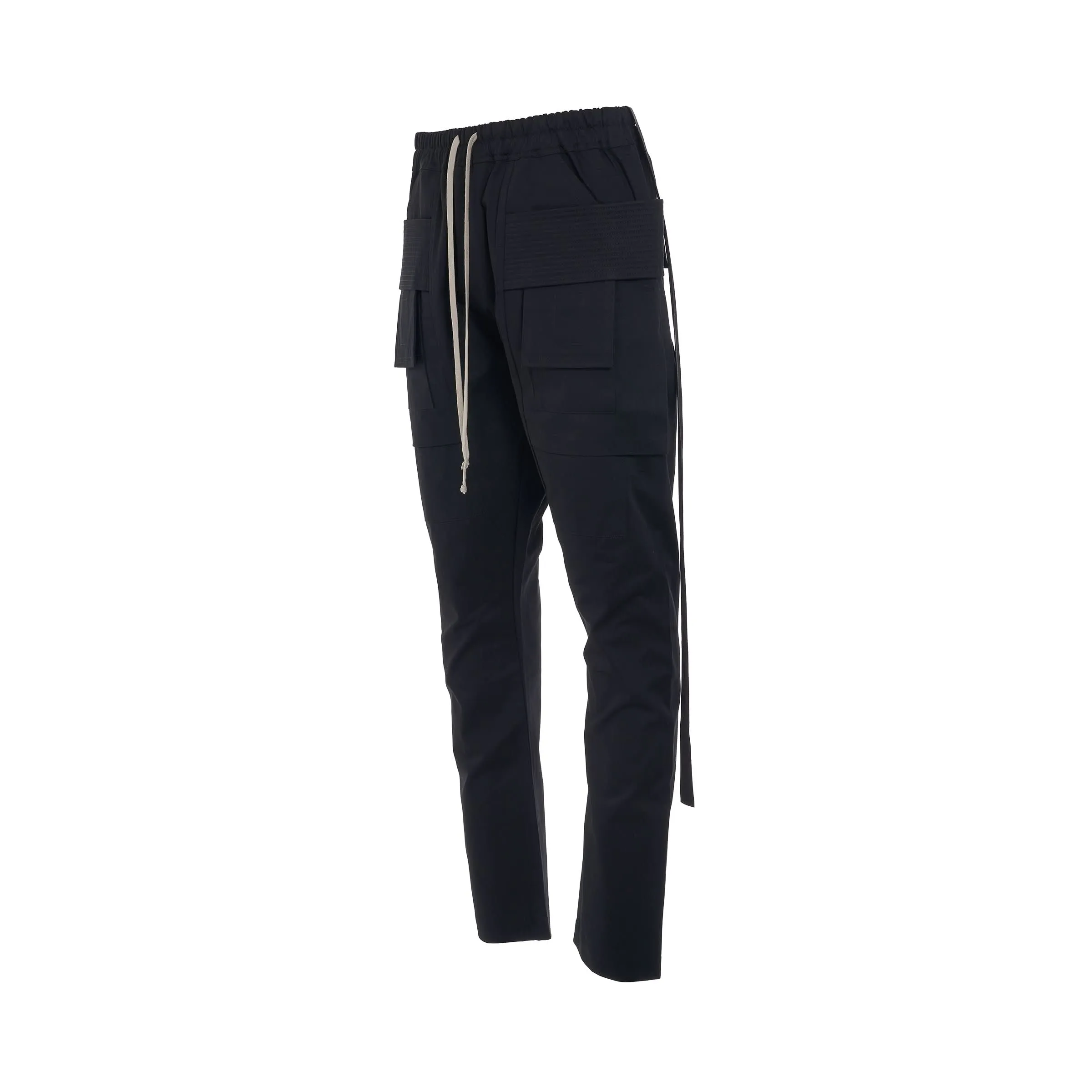 DRKSHDW Creatch Cargo Drawstring Pant in Black