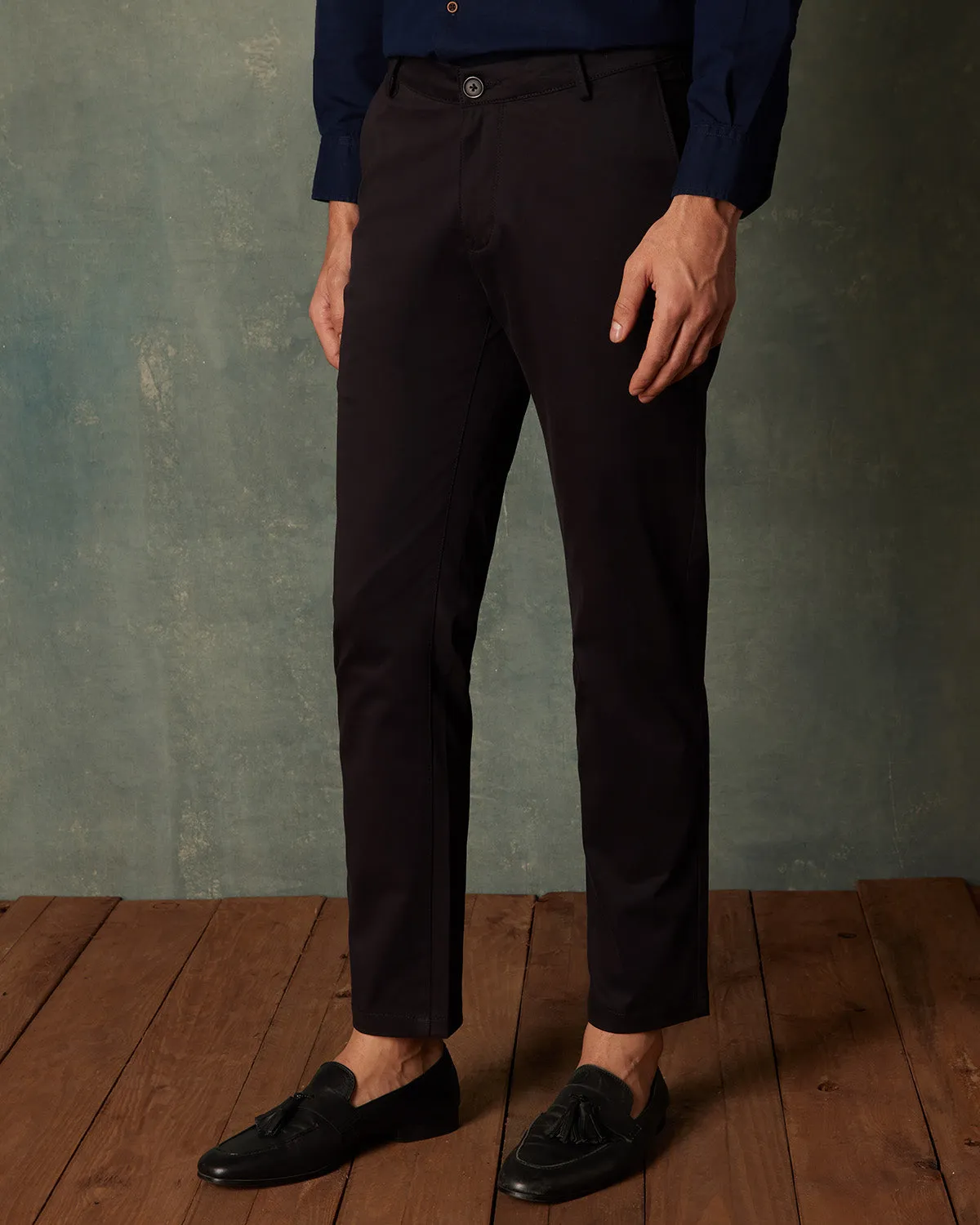 Elevate Everyday Stretch Chinos - Black