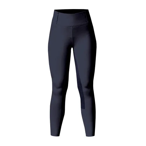 Equetech Crystal Winter Thermal Riding Tights Navy