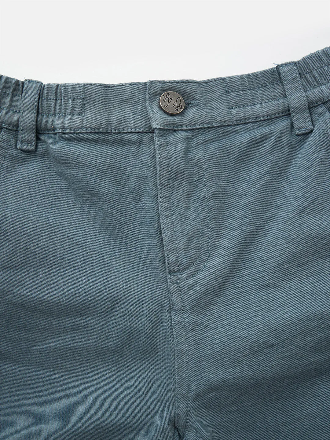 Ezra Blue Elasticated Waist Chino