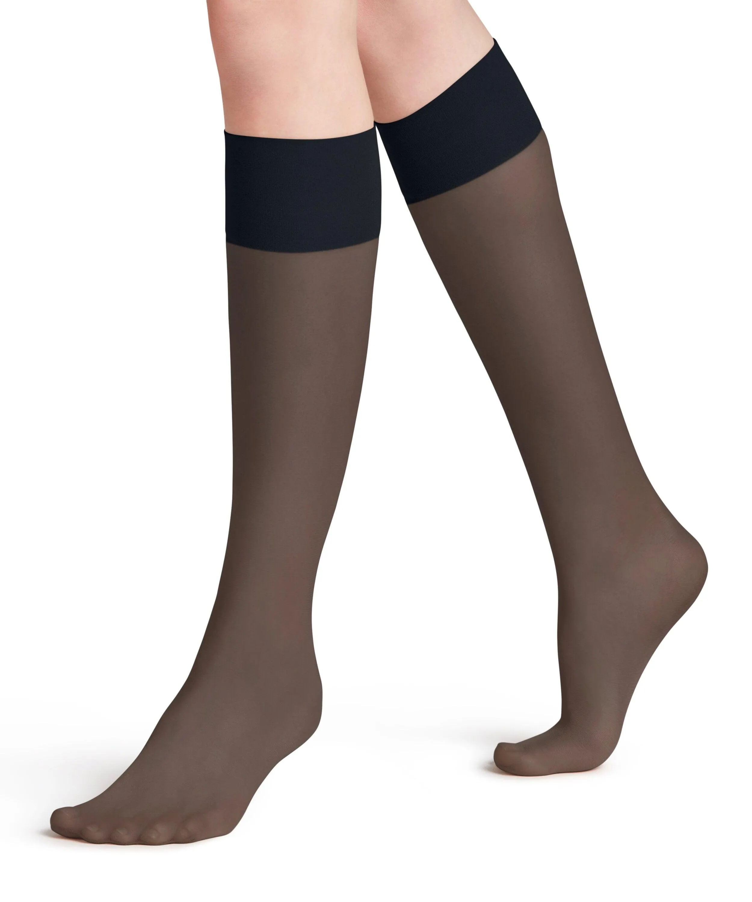 FALKE Navy 20 Denier Knee highs