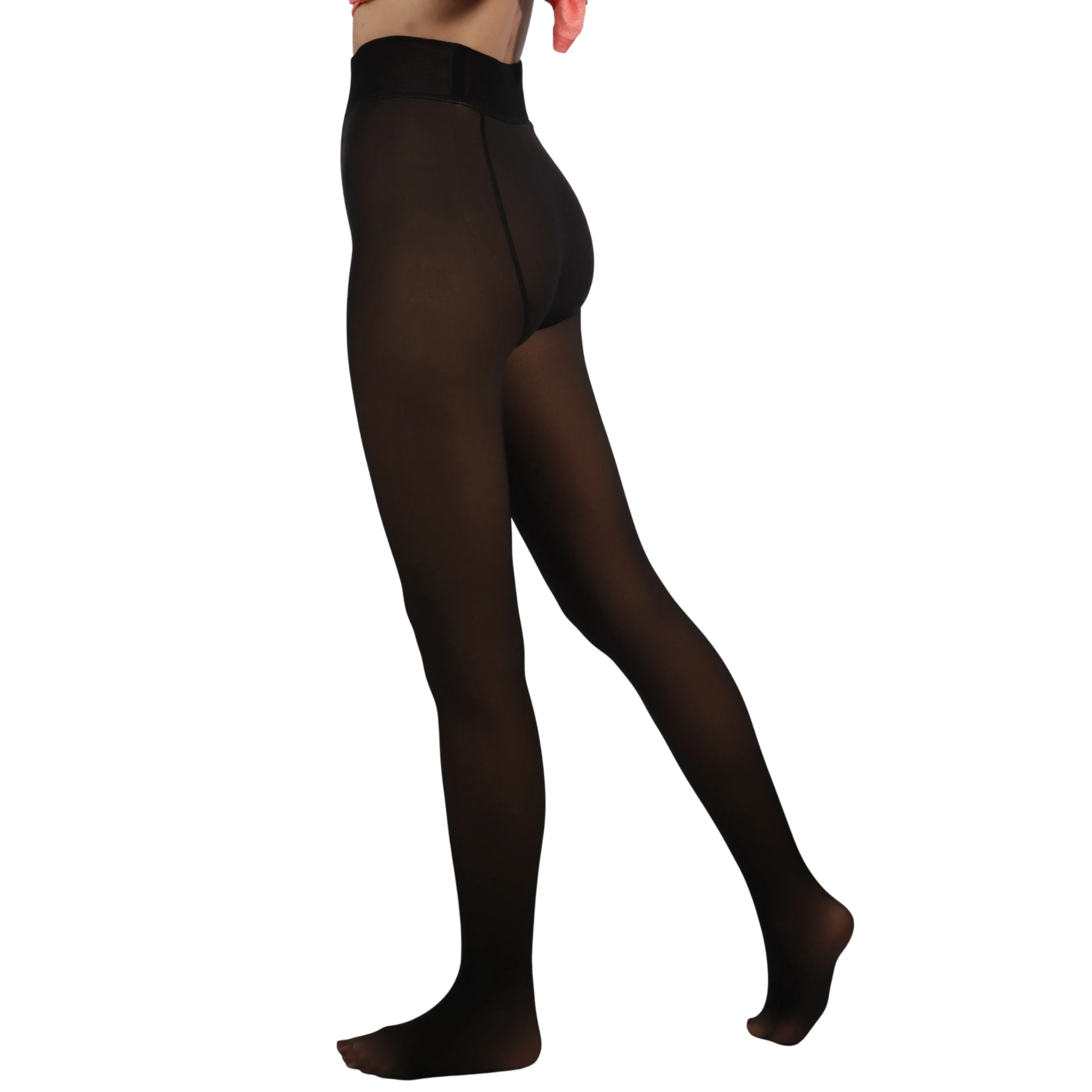 Fleece Lined Tights Thermal Pantyhose