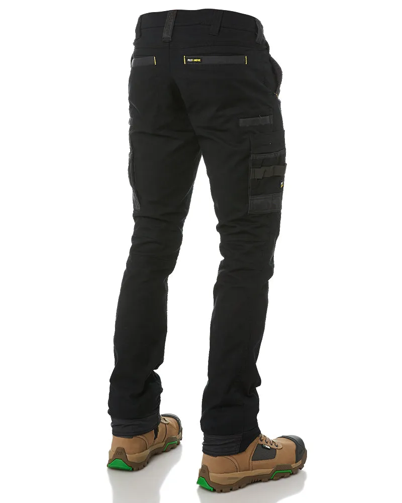 Flex and Move Stretch Cargo Utility Pant - Black