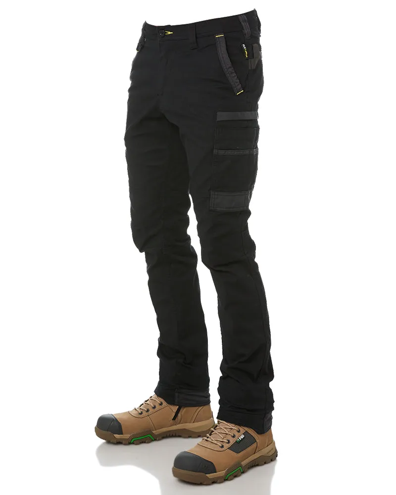 Flex and Move Stretch Cargo Utility Pant - Black