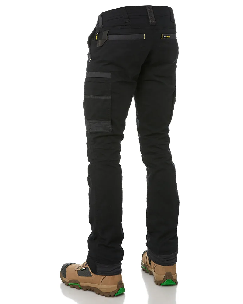 Flex and Move Stretch Cargo Utility Pant - Black