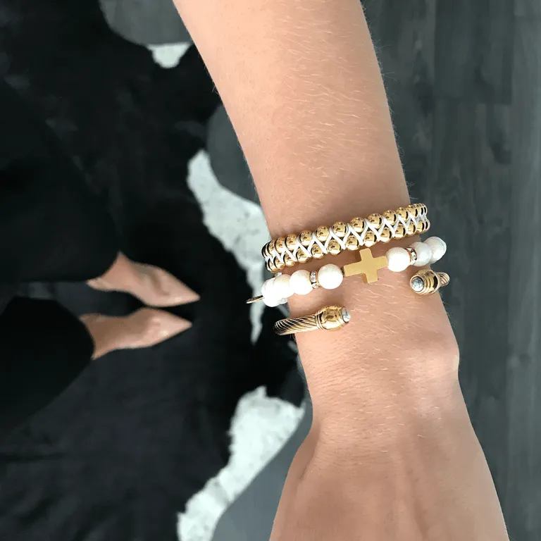 Gold | White | Vitality Bracelet