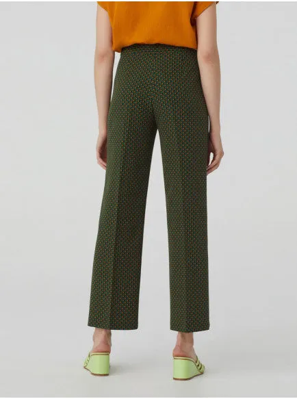 Groene Broek Tot De Enkel | Nice Things pants Culottes Medium Grey